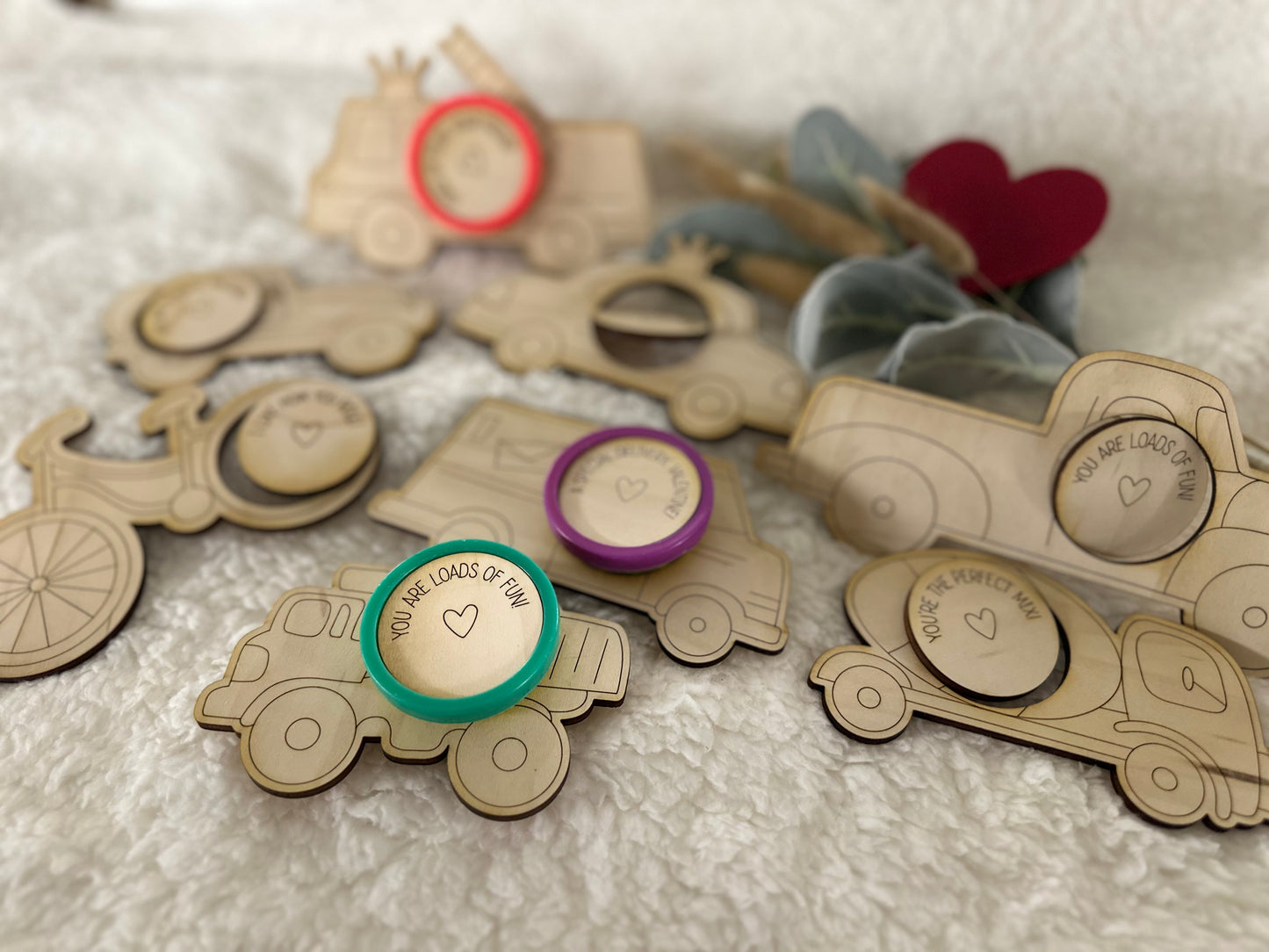 Vehicle Playdoh Holder