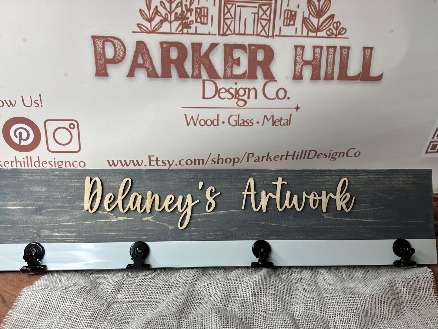 Howdy Y'all Door Hanger: Rustic Cow Print Wooden Sign