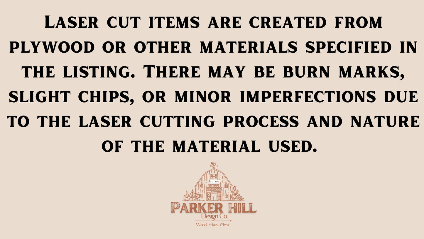 Campfire Sign: Baltic Birch Wood Door Hanger, Camping Decor