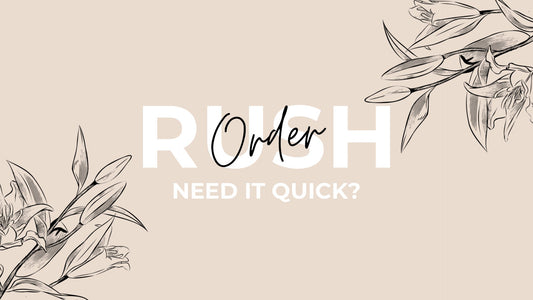 Rush Order, Rush Processing, Add-On