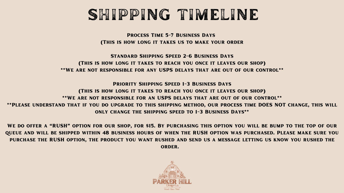 Rustic Wood Slice Ornament | Deer Trees Ornament | Cabin Christmas Decor | Winter Wonderland Woodlands