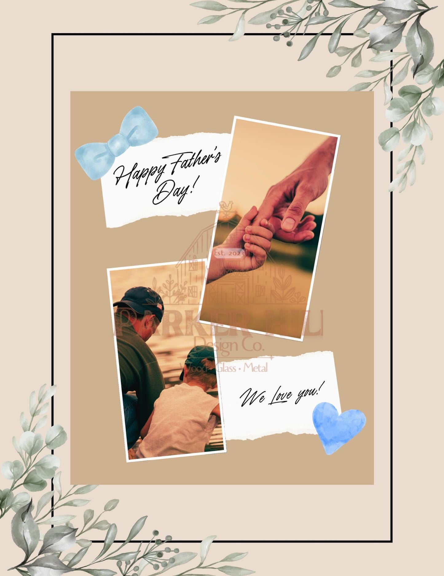 Father’s Day Photo Template