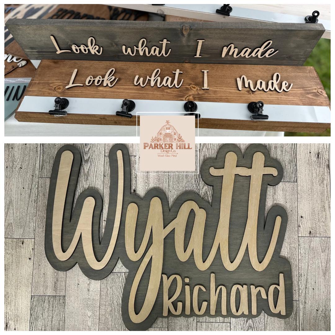 Welcome Mother Cluckers Chicken Sign: Baltic Birch Farmhouse Decor