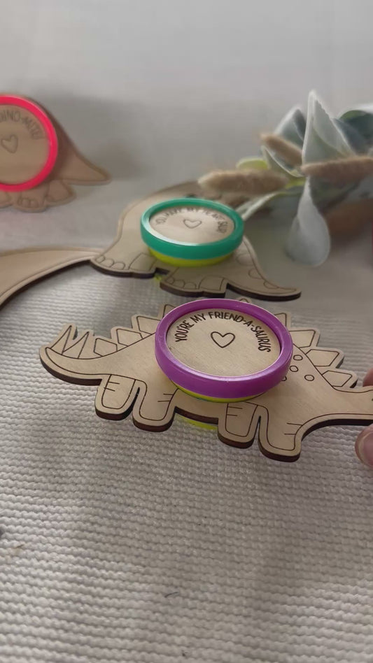 Dinosaur Playdoh Holders