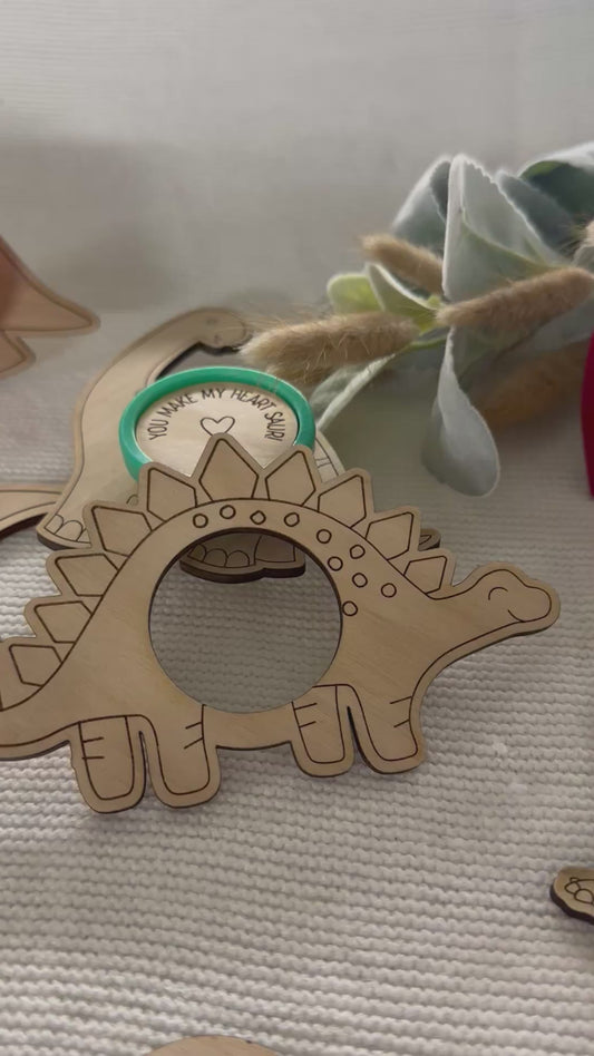 Dinosaur Playdoh Holders